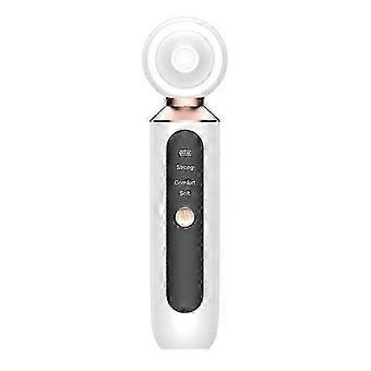 Visual Electric Blackhead Extractor, Ultrasonic Vibration for Pore Cleaning, Remove Blackheads Acne, 3 Gear Adjustment, 1 White Magnifying Glass Black