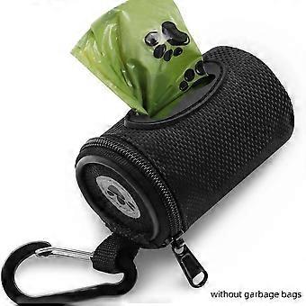 Dog Walking Pet Dog Poop Bag Dispenser Waterproof with Carabiner Clip Pet Waste Bags Carrier Zipper Dog Poop Bag Holder Pet