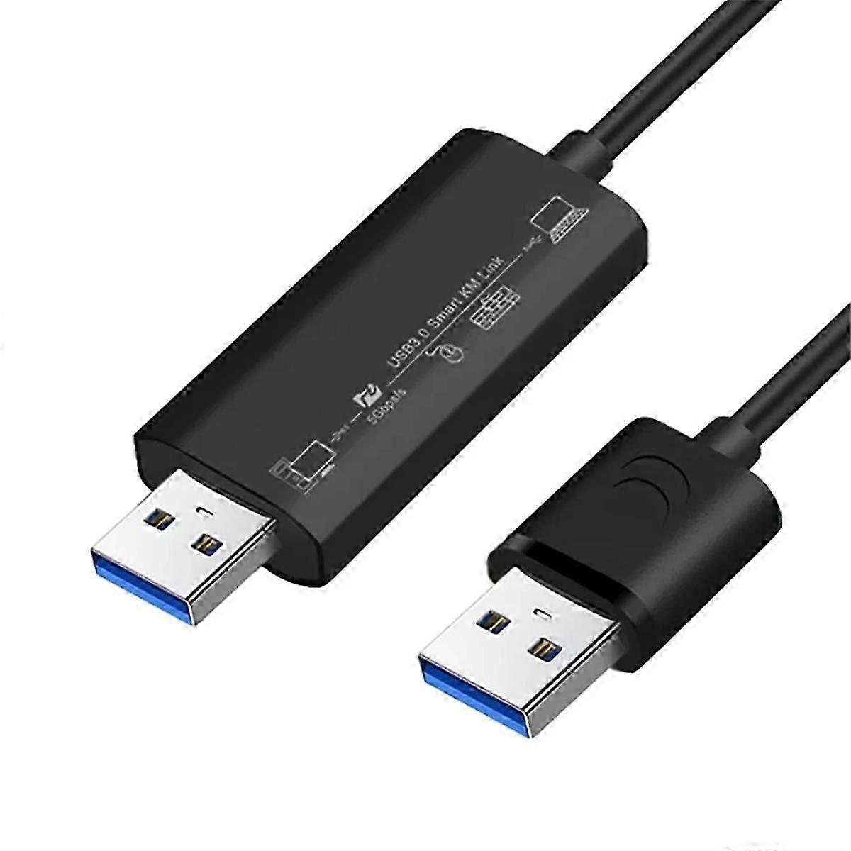 Sync Data Link Mouse Keyboard Share Link USB3.0+Type-C PC to PC Network Direct File Transfer Bridge