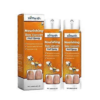 1-3x Spray nutriente e rinforzante per unghie, ripara le cuticole delle unghie danneggiate e fragili, elimina gli odori e rinfresca la salute delle unghie