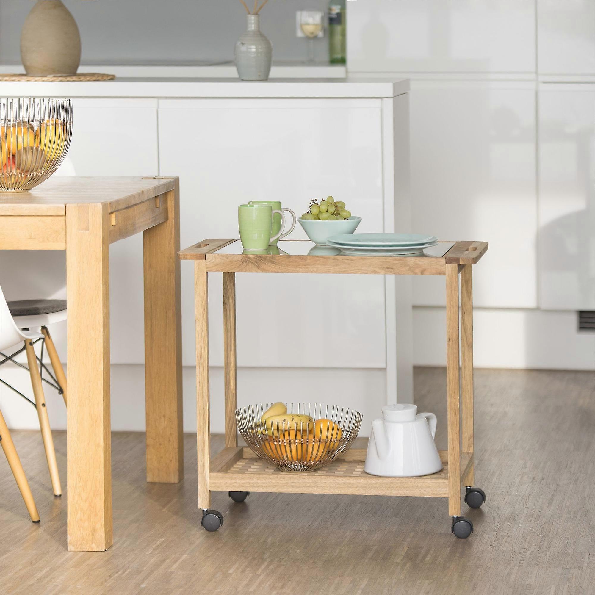 Kitchen cart on wheels