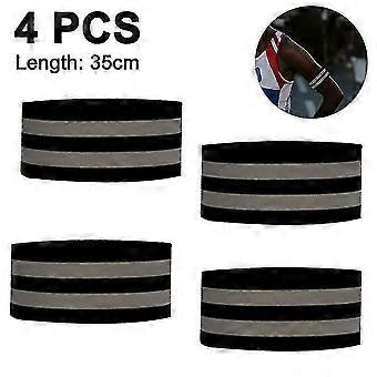 Reflective Straps and Tape compatible with Wrist Arm Ankle and Leg - High Visibility Gear compatible with Safe Night Walking