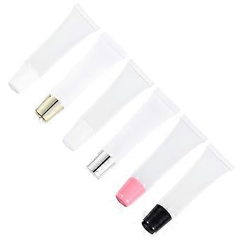 Lip Balm Container White Lip Gloss Tubes for Storage 1Set Set