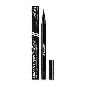 Vandfast flydende eyelinerpen, langtidsholdbar, udtværingsfri, sort flydende eyeliner til følsomme øjne