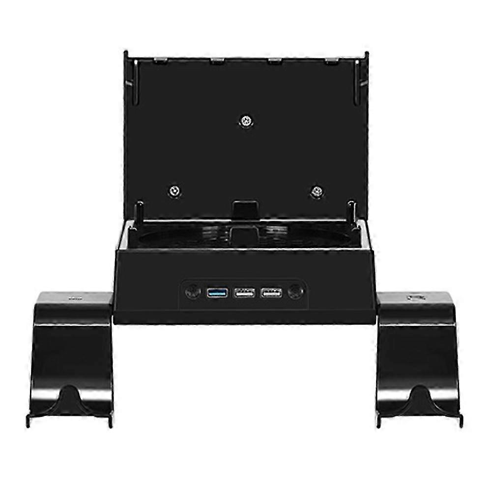 Wall Mount Bracket Stand Comprehensive Protection compatible with XBOX SeriesX Host Stand 3 USB Interface Easy Installation Dimmable
