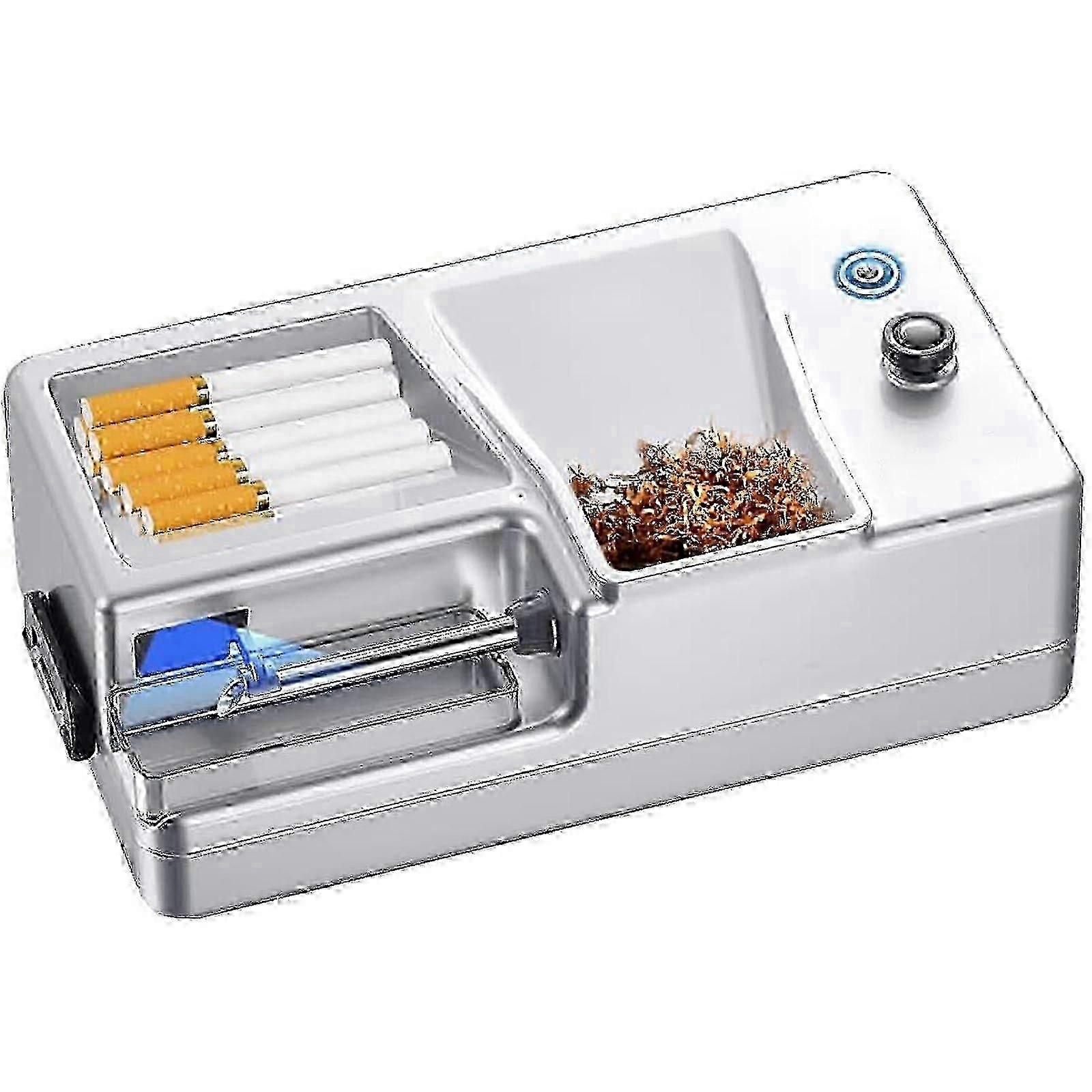 3-in-1 Automatic Electric Cigarette Rolling Machine with Counter, Compatible with King & Regular Size-COD