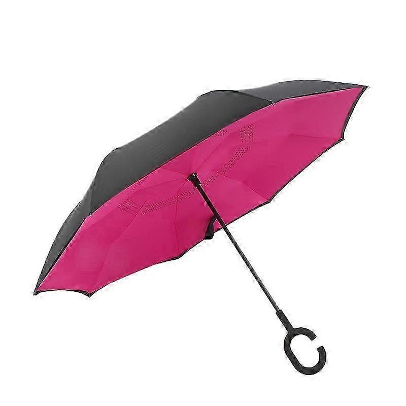 Men & Women's Inverted Windproof Umbrellas - Automatic Open & Close