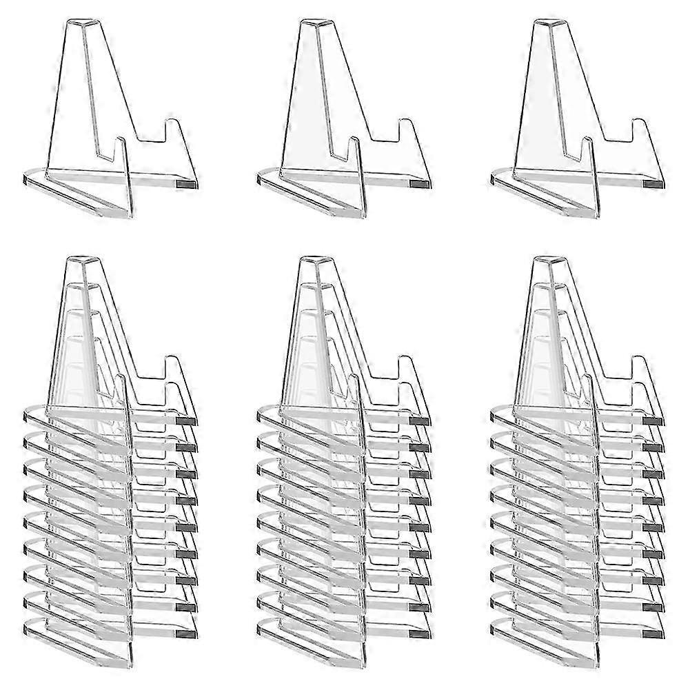 30 pcs acrylic card display stands