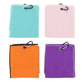 Golfing Professional Dry Towels for 4Pcs Polyester Use