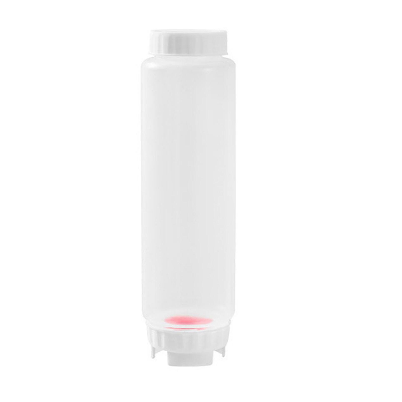 Durable Plastic Sauce Bottle with Double Head and Sturdy