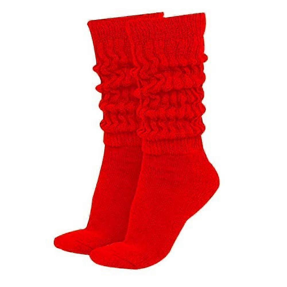 Womens Extra Long Heavy Cotton Socks