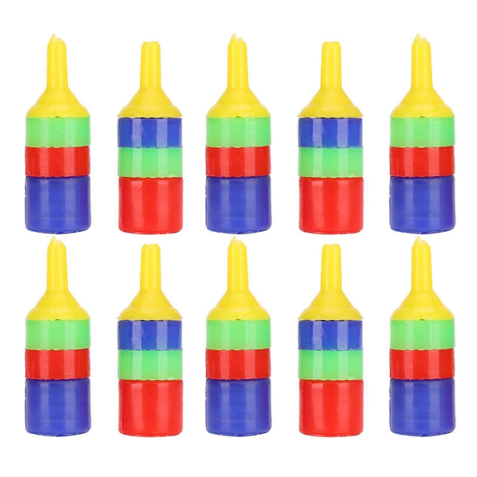 10pcs Fish Tank Air Stone Bubbles Release Oxygen Increasing Diffuser High Efficiency Aeration Purification