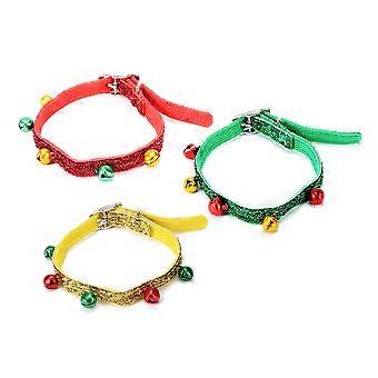 Pet Dog Collar Adjustable Bells Collar for Fashionable Pets