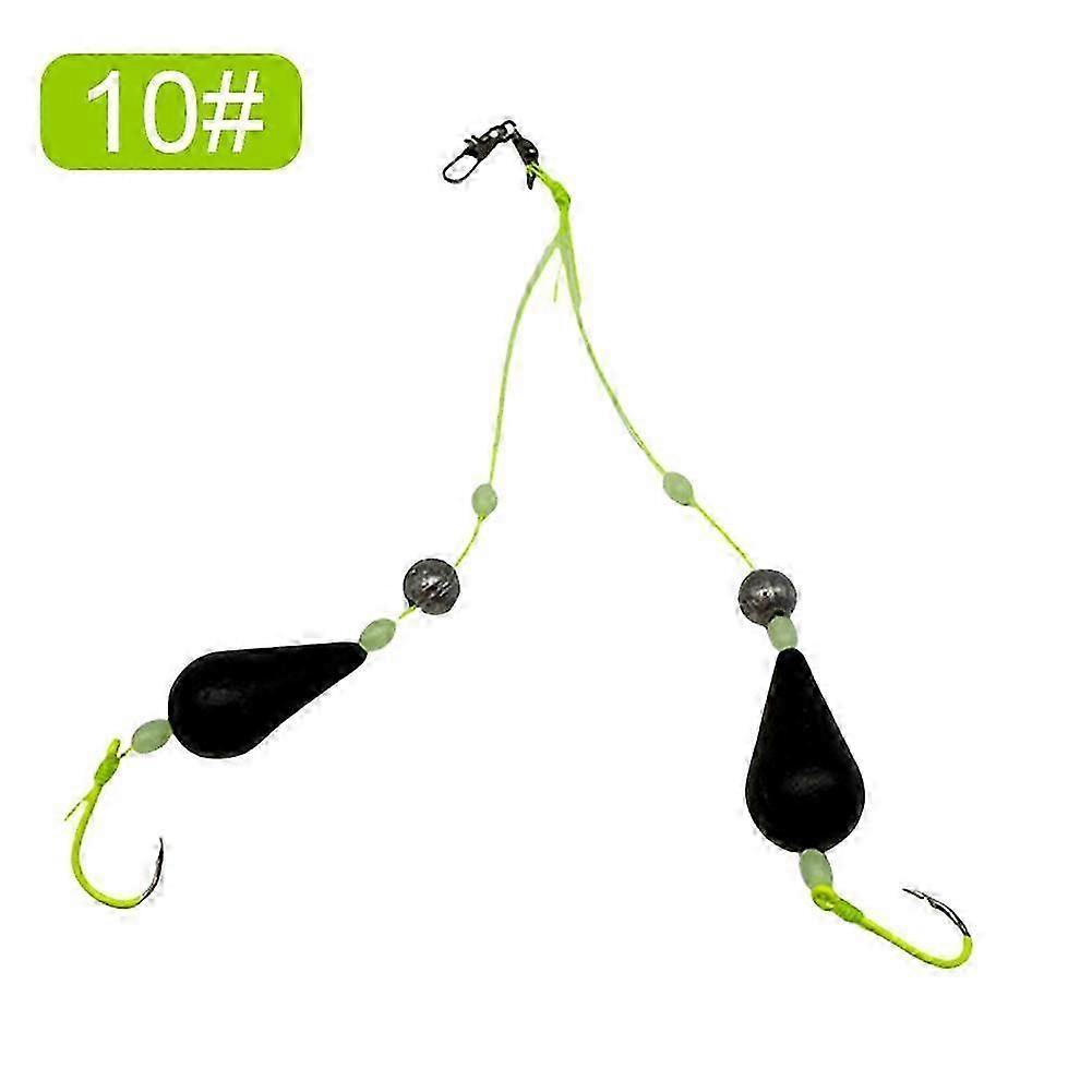 Fishing With Double Hooks On The Bottom, Double Hook With Reverse Bottom New