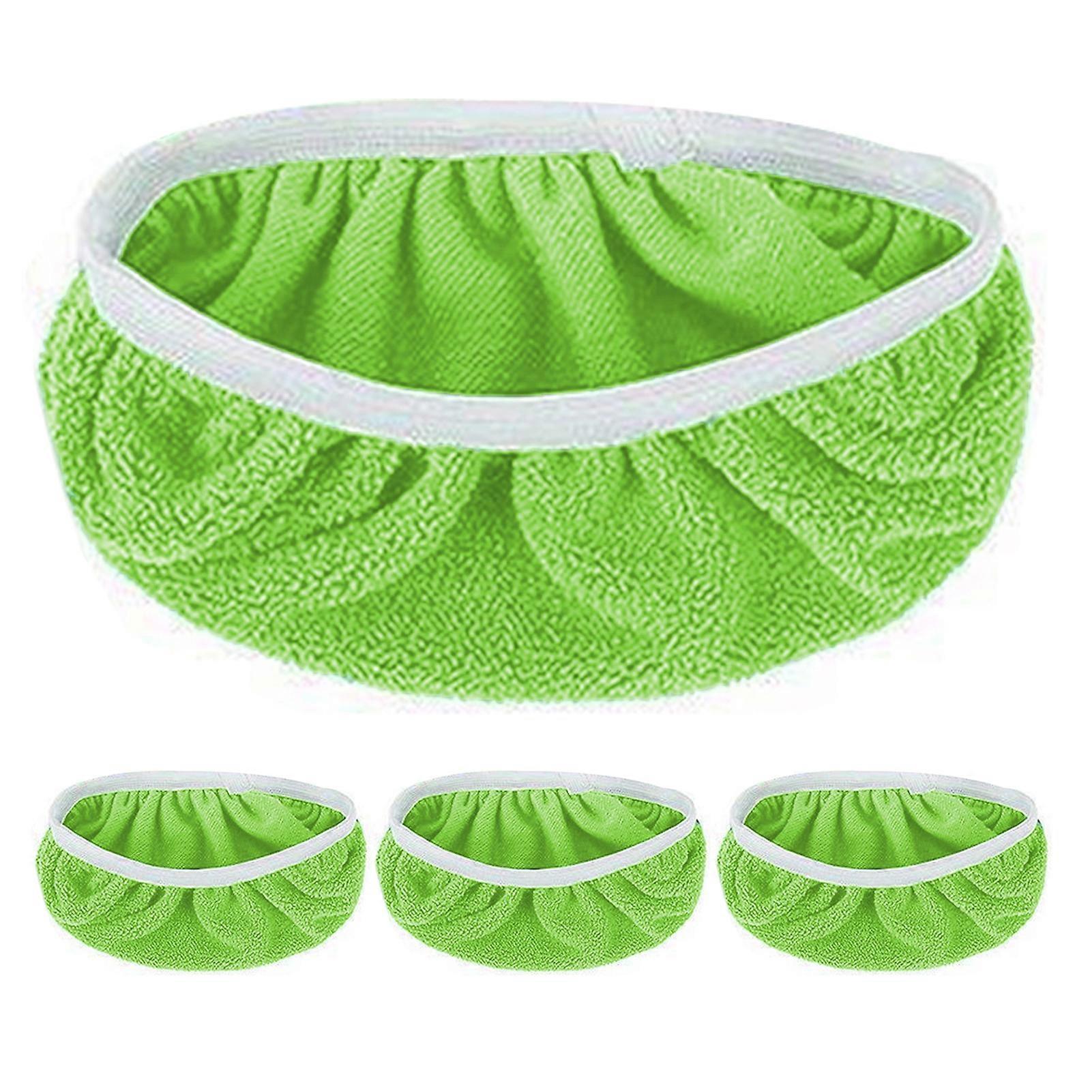 4 Pack Mop Replacement Pads, Elastic Washable Covers for Cleaning Boards