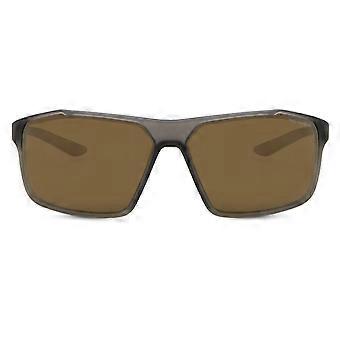 Nike WINDSTORM M CW4672 021 Full Rim Transparent Matte Grey Men Wraparound Sunglasses UV3 Original