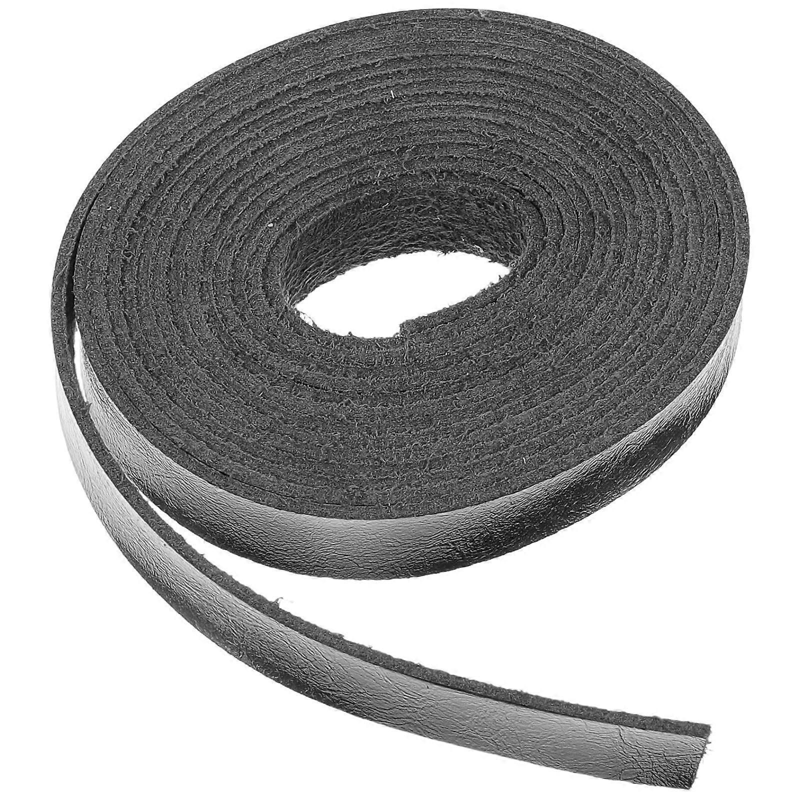 PU Strap Craft Strip for Decor Black Color Material