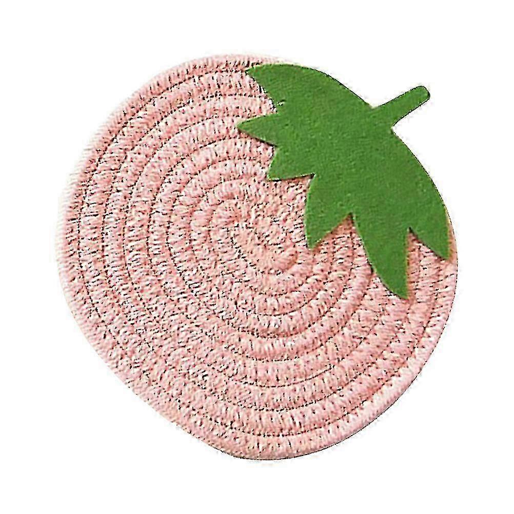 Strawberry Cotton Table Protector Heat Resistant