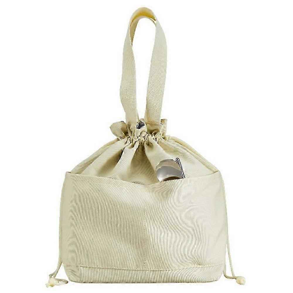 Insulated Canvas Lunch Tote