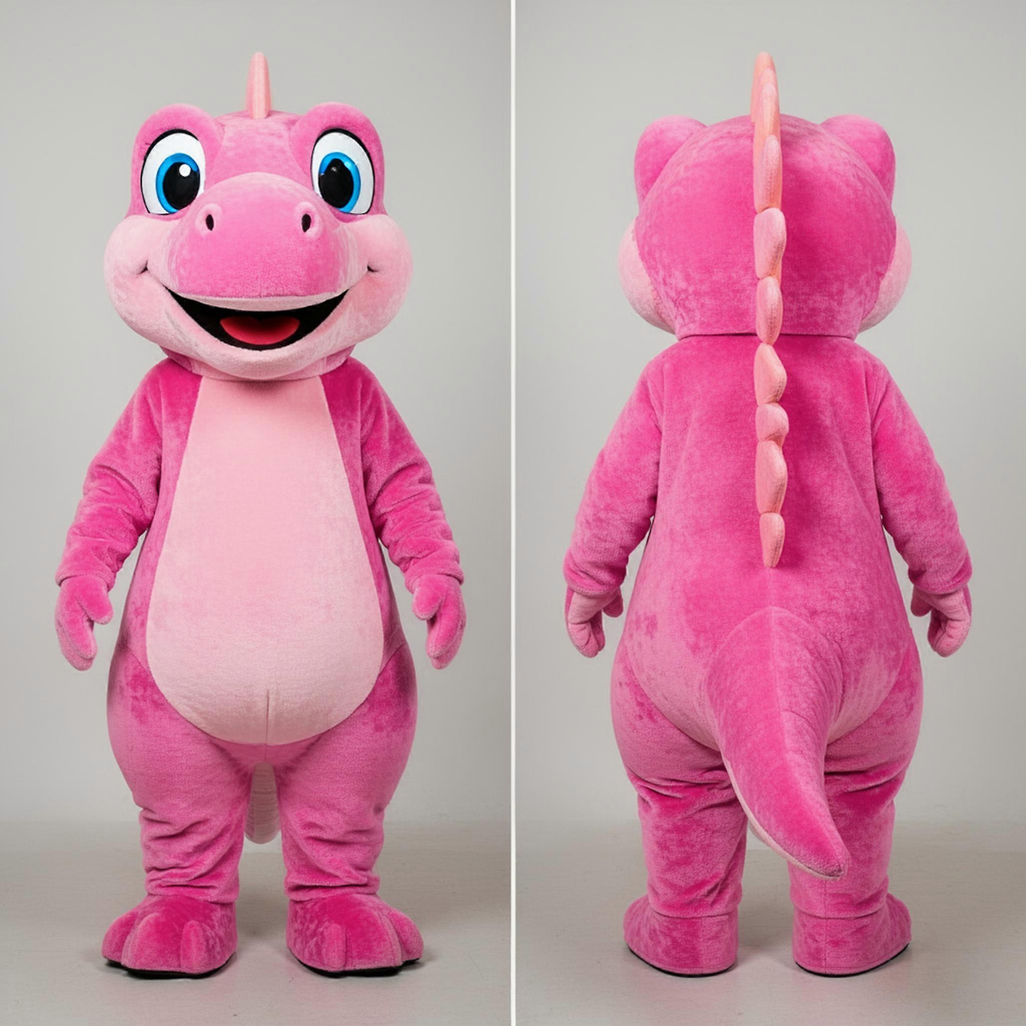 MASTICOT Pink Friendly Iguanodon Mascot