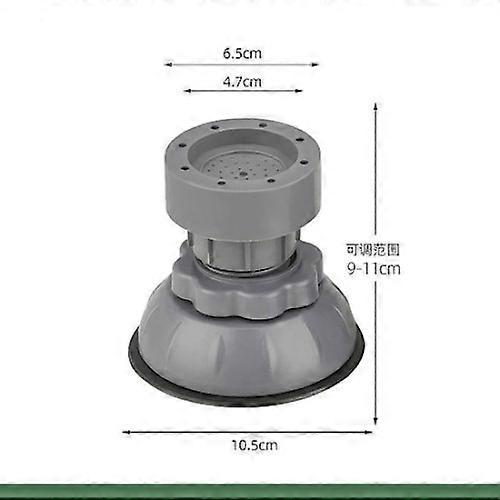Shock-Dampening Adjustable Bed Risers With Noise Reduction