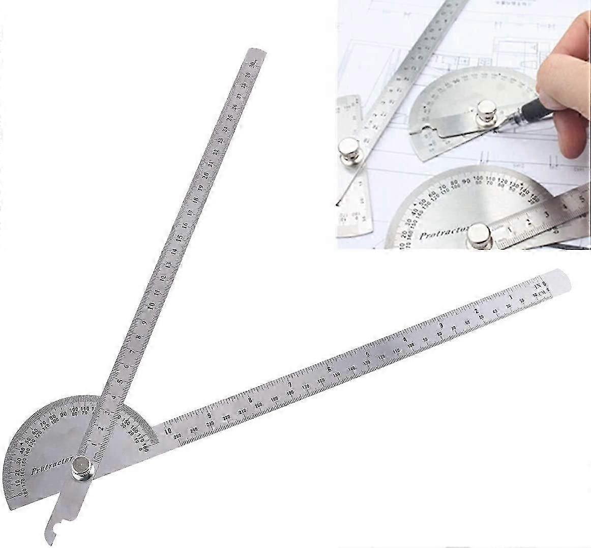 Stainless Steel Adjustable Angle Ruler