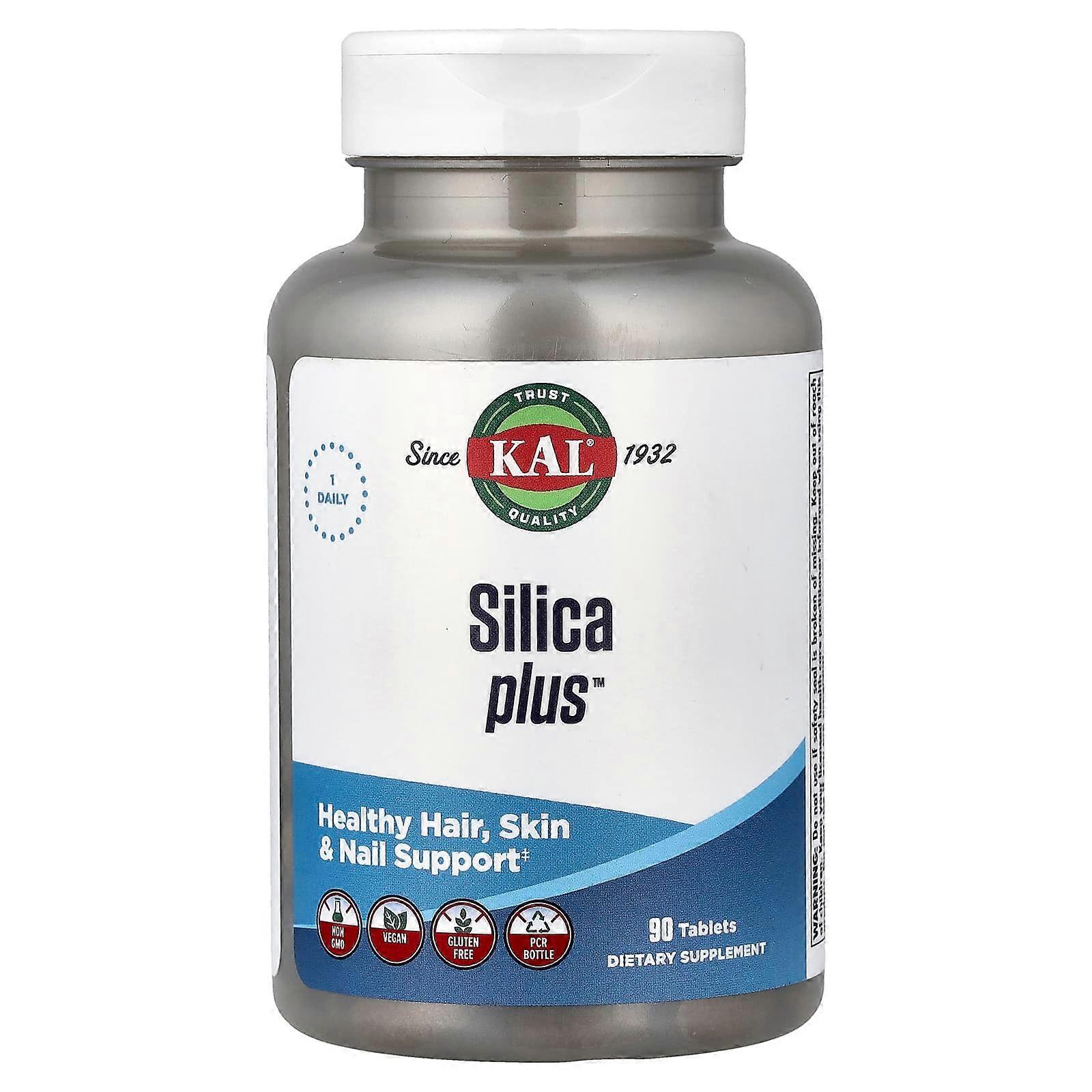 KAL, Silica Plus™, 90 Tablets