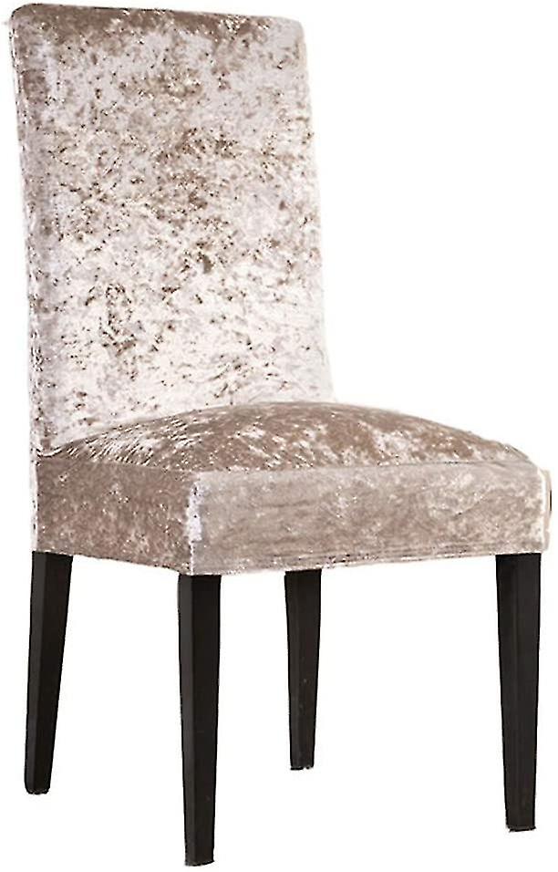 4ks tlustý sametový potah židle jídelní židle Slipcover elastický strečový kryt židle