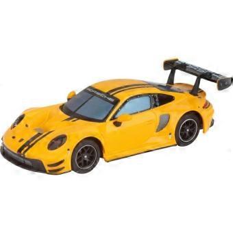 Racing Car - CARRERA - Porsche 911 GT3 R - Scale 1:50 - Yellow - Functional Lighting