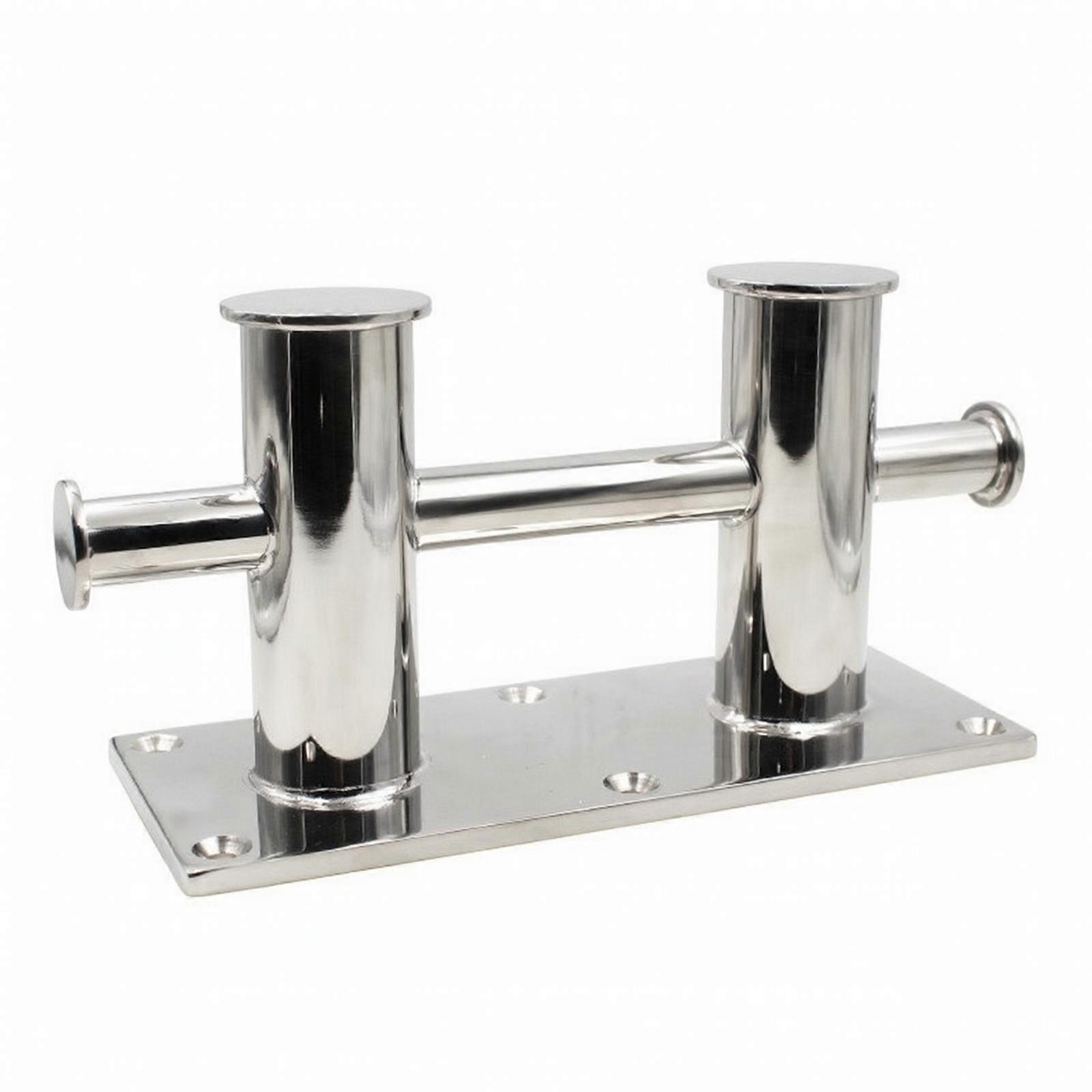 Double-Post Cross Cleat Marine Grade Docking Hardware Seawater Suitable