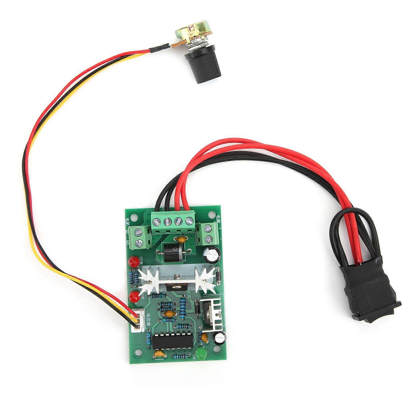 DC Motor Speed Control Module PWM Adjustable Switch CW CCW Controller Driver DC10V/12V/24V/36V