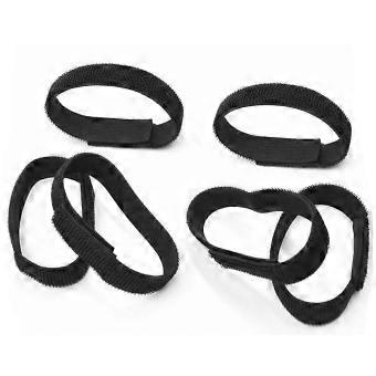 6 Pcs Boot Blousers Elastic Boot Straps Bands Blousing Straps Ankle Hook and Loop for Gardening Hiking Cycling Fishing-SHZNV