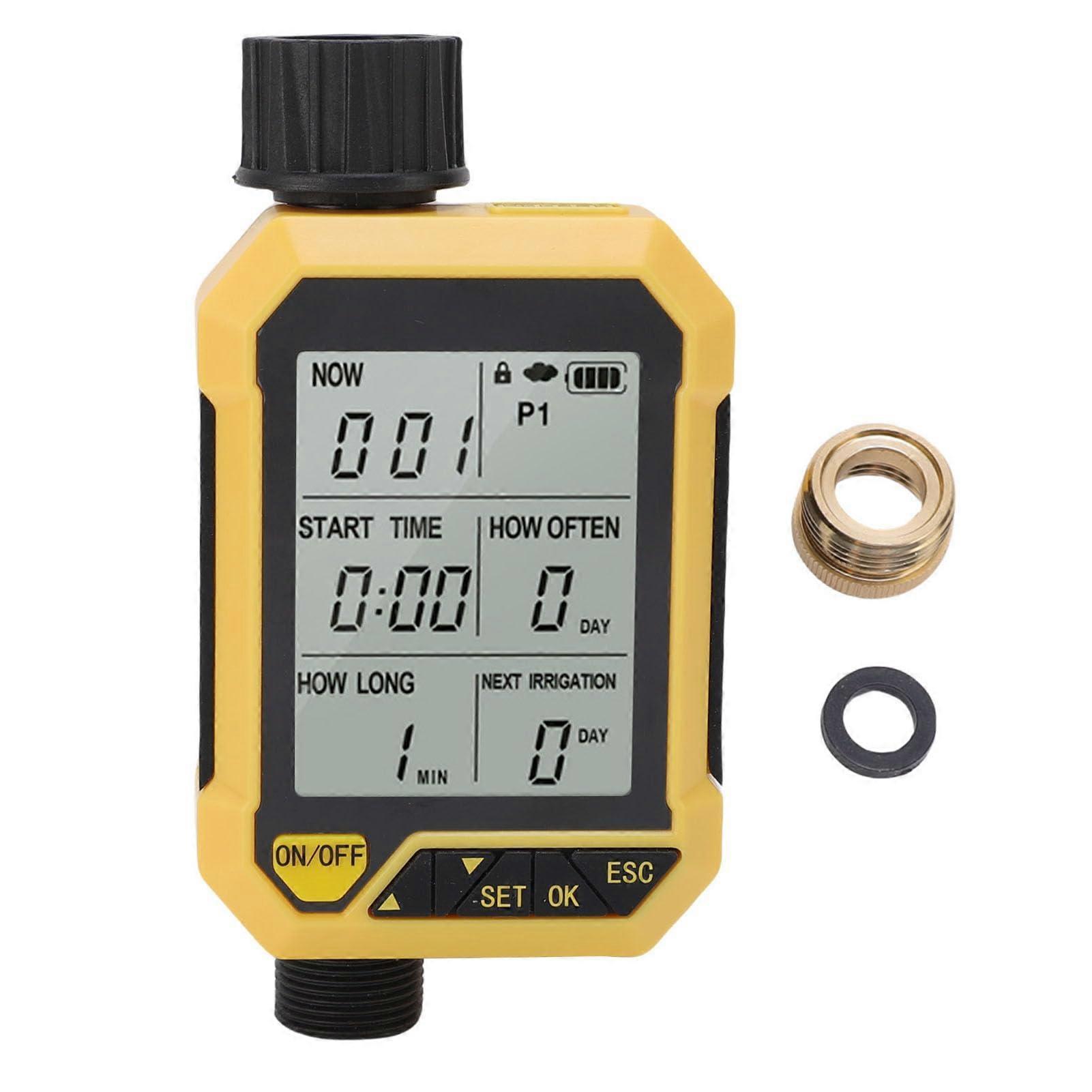 Rain-Sensing Programmable Hose Timer