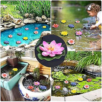 7 stcke Knstliche Schwimmende Schaum Lotus Blumen Teich Pflanzen Lotus  Lilien Fr Hochzeit Aquarien Dekoration | Fruugo DE