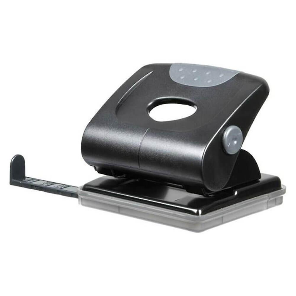 Marbig Heavy Duty 2 Hole Punch Strong Metal Case Construction Light Force