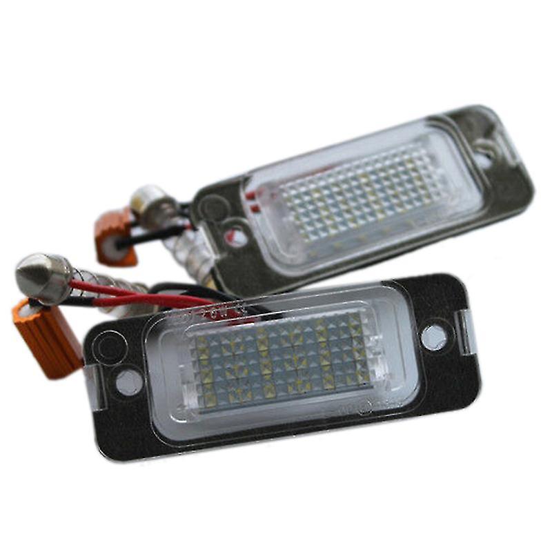 Ailead LED License Plate Light Kit For Mercedes-Benz ML/GL/R-Class W164 X164 W251 – CanBus, No Error, 6000K White