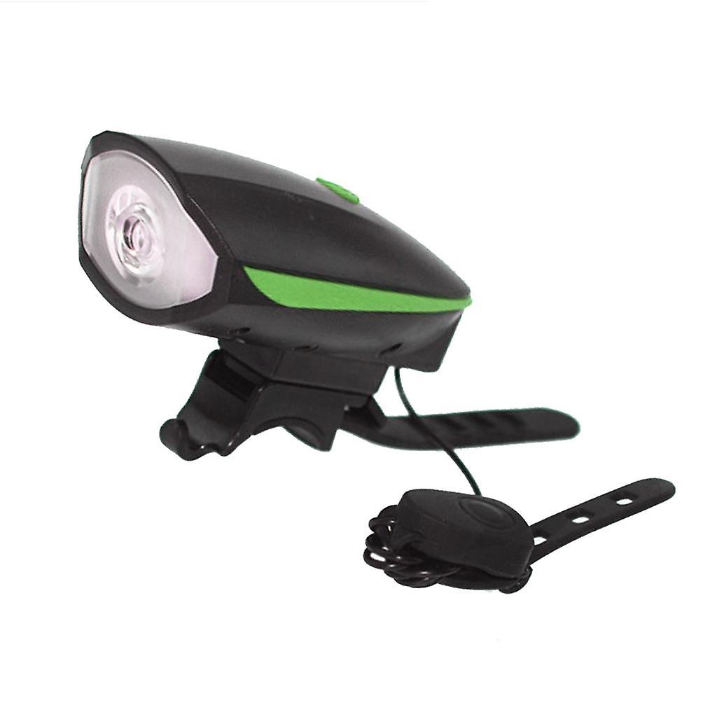 Fahrrad Scheinwerfer LED Fahrrad Front Scheinwerfer Radfahren Nachthorn Grün