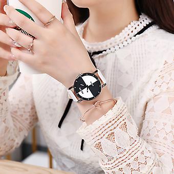 Veeki Men's Watch Leather Strap Decorative Watch Gifts For Men