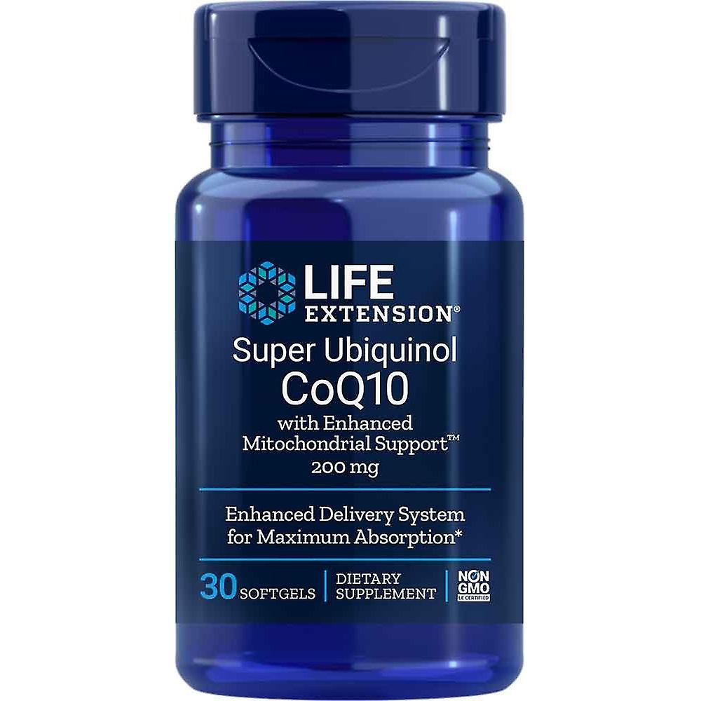 Life Extension Super Ubiquinol COQ10 With Enhanced Mitochondrial Support 01431