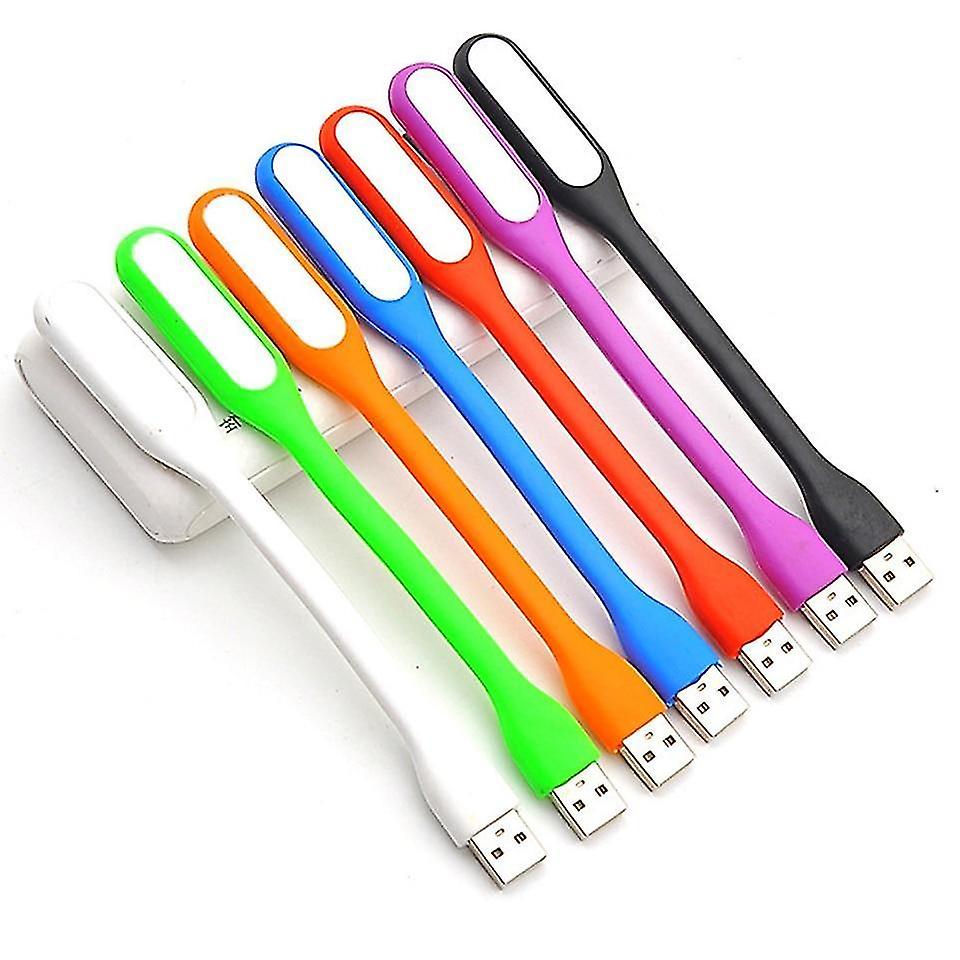 Violet Pliable Super Bright USB Led Book Light Lampe de lecture portable 5v 1.2W