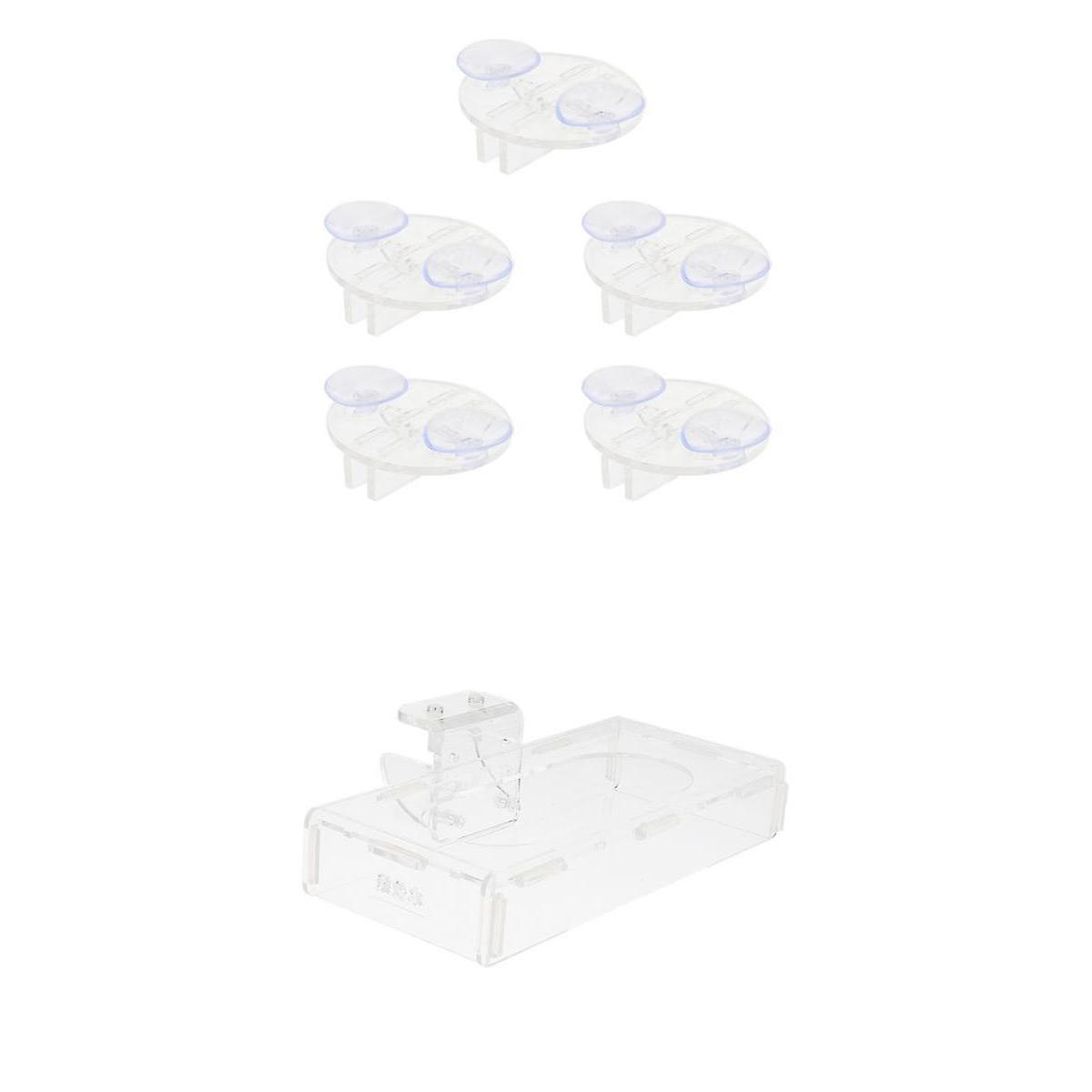 Fish Tank Partition Clips Hook Feeding Ring Ring Feeder Aquarium Accessories