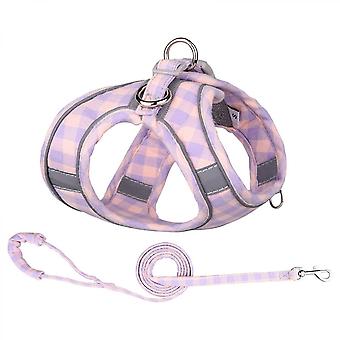 Puppy Harness, Cat Harness And Leash For Walking Escape Proof, Small Dog Harness And Leash Set No Pull, Xs