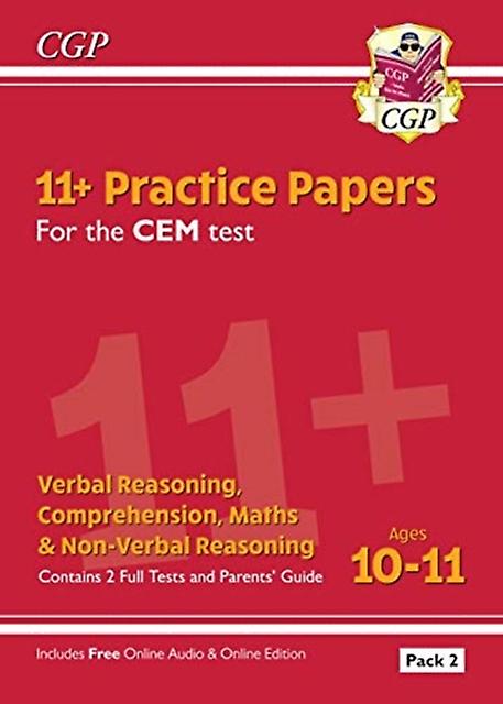 11 Cem Practice Papers Ages 1011  Pack 2 With Parents Guide Amp Online Edition by CGP Books Multiplecomponent retail product parts enclosed Book