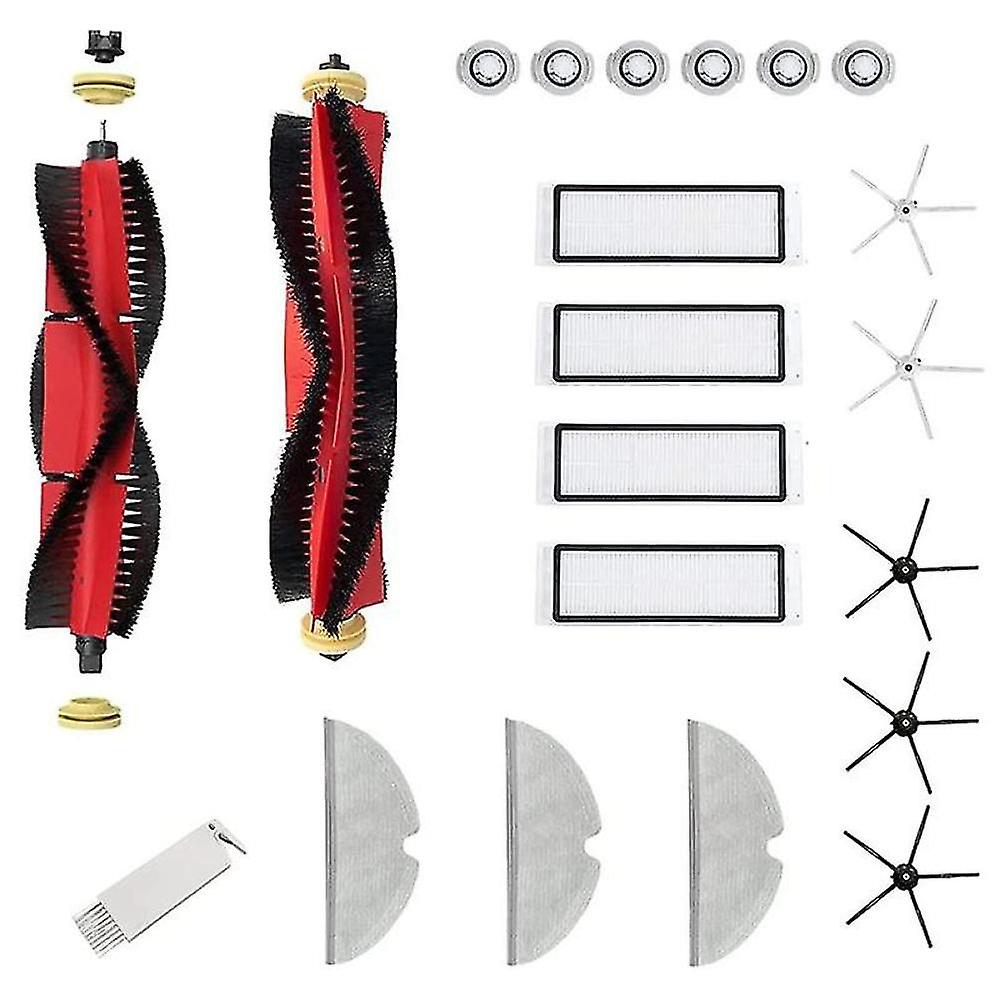 Replacement Main Brush Side Brushes Hepa Filter For Roborock S5 Max