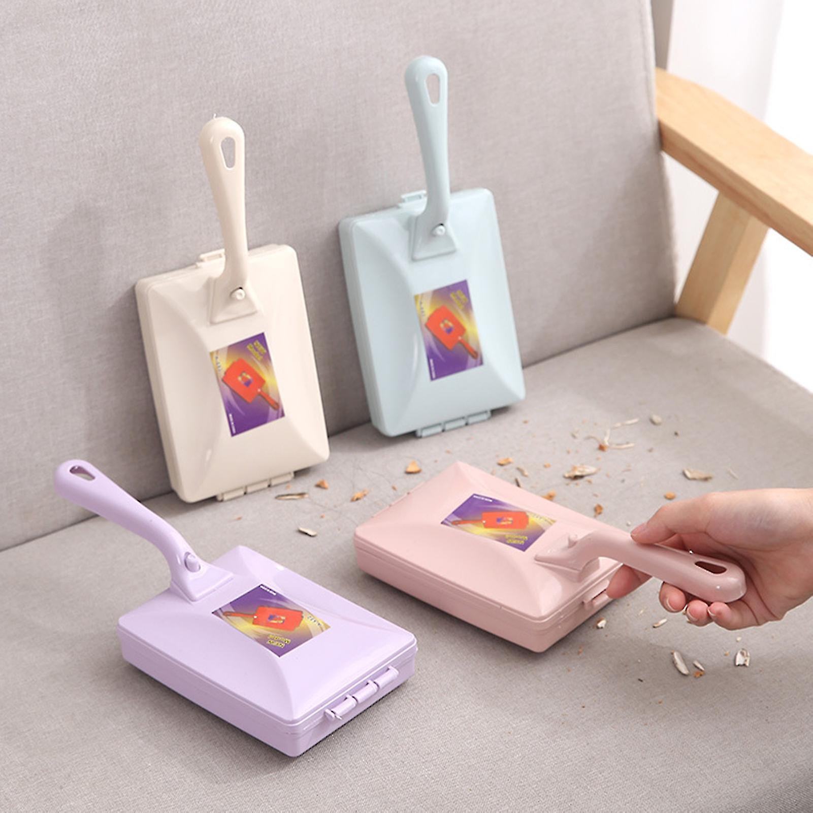 Carpet Brush Double Rollers Multifunctional Labor-saving Clean Plastic Foldable Lint Rollers Brush For Sofa