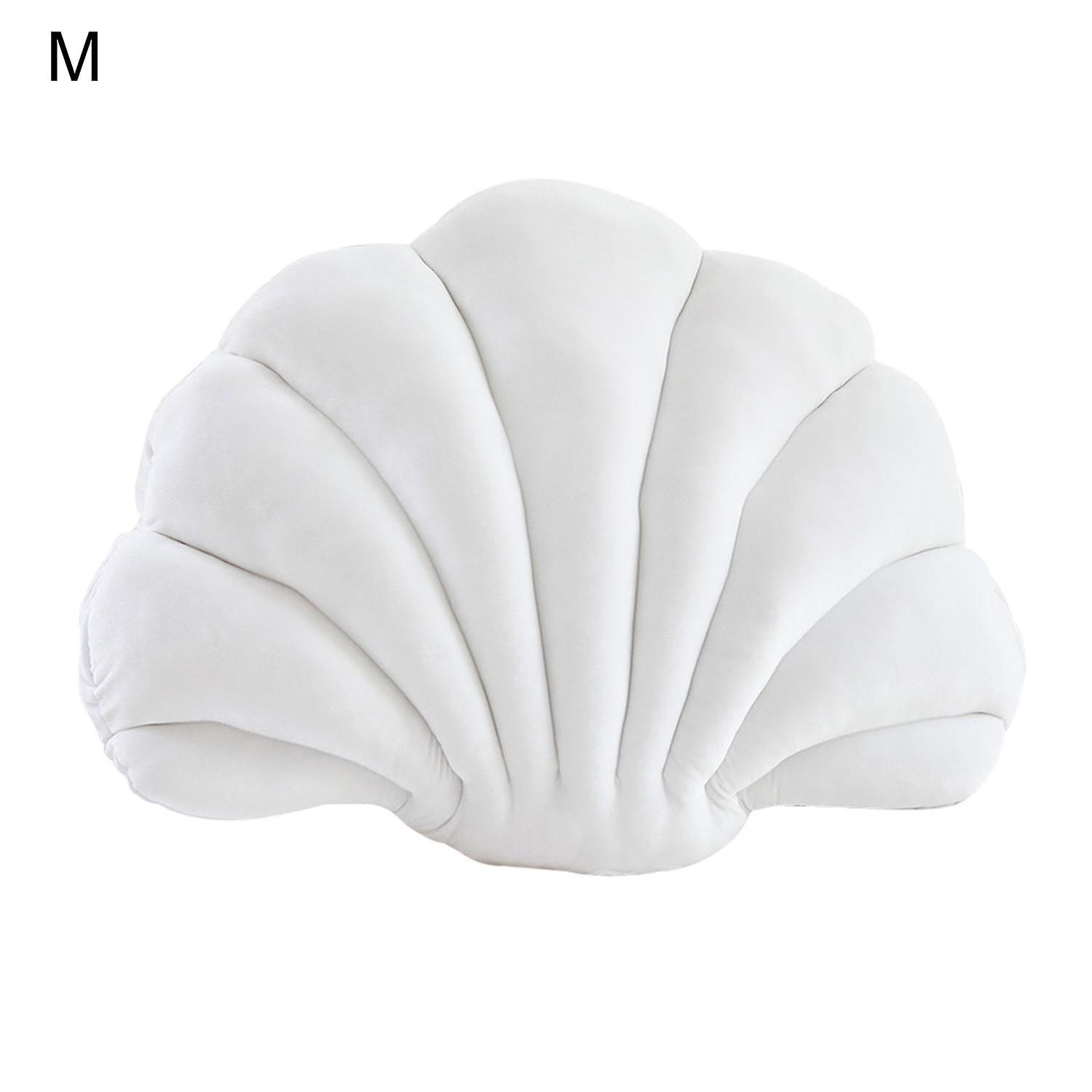 ZHOUBA Coussin d’oreillers doux confortable peluche mer thème océan coquillage conque coussin décora