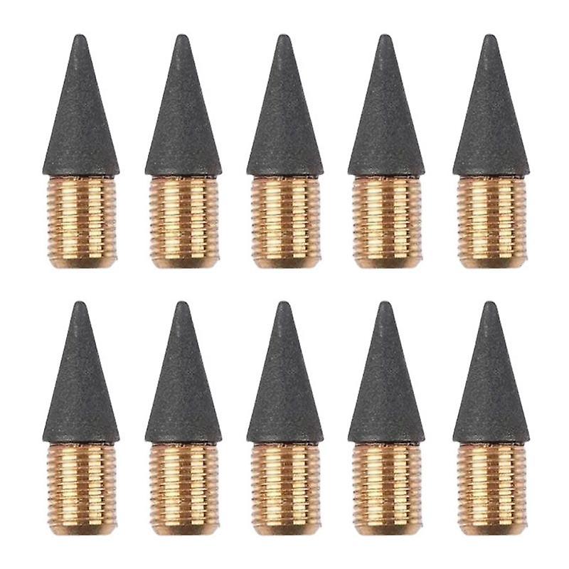 10Pcs Pencil Nib Erasable Replaceable Everlasting Refillable Detachable Smooth Writing Graphite Inkl