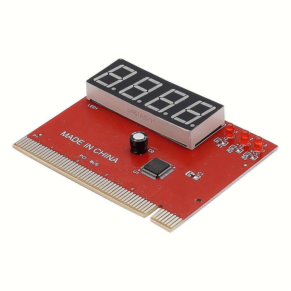 4-digit Computer Motherboard Mini Pcie Lpc Debug Post Card Digital Pci Pci-e Led Diagnostic Display Tester Card Test Pc Desktop