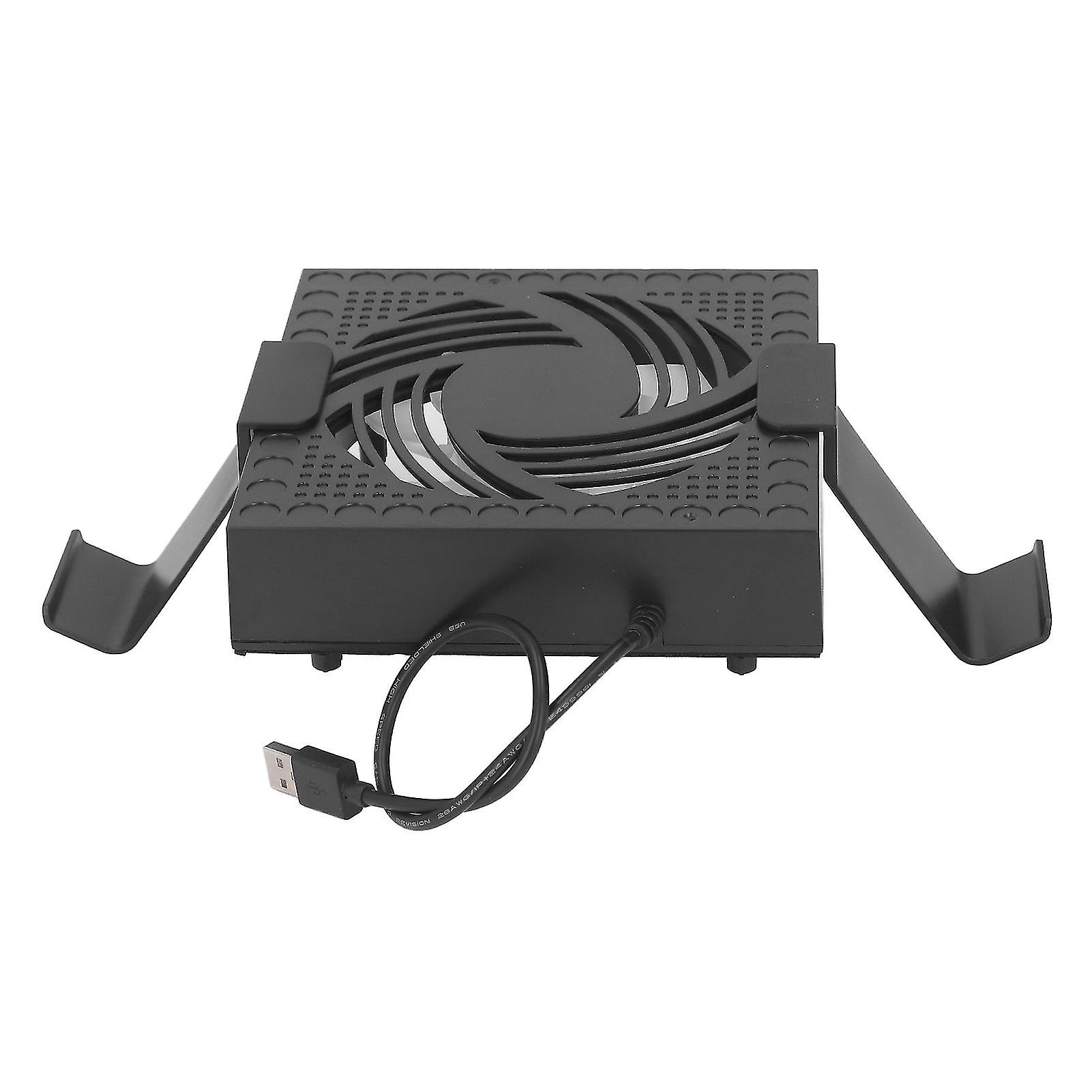 RGB Colorful Light Auto Cooling Fan 4 Speeds for Xbox Series X/XSX Console Black