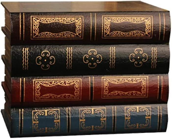 European Storage Box Fake Book Simulation Book Retro Desk Book Model Photo Prop Book